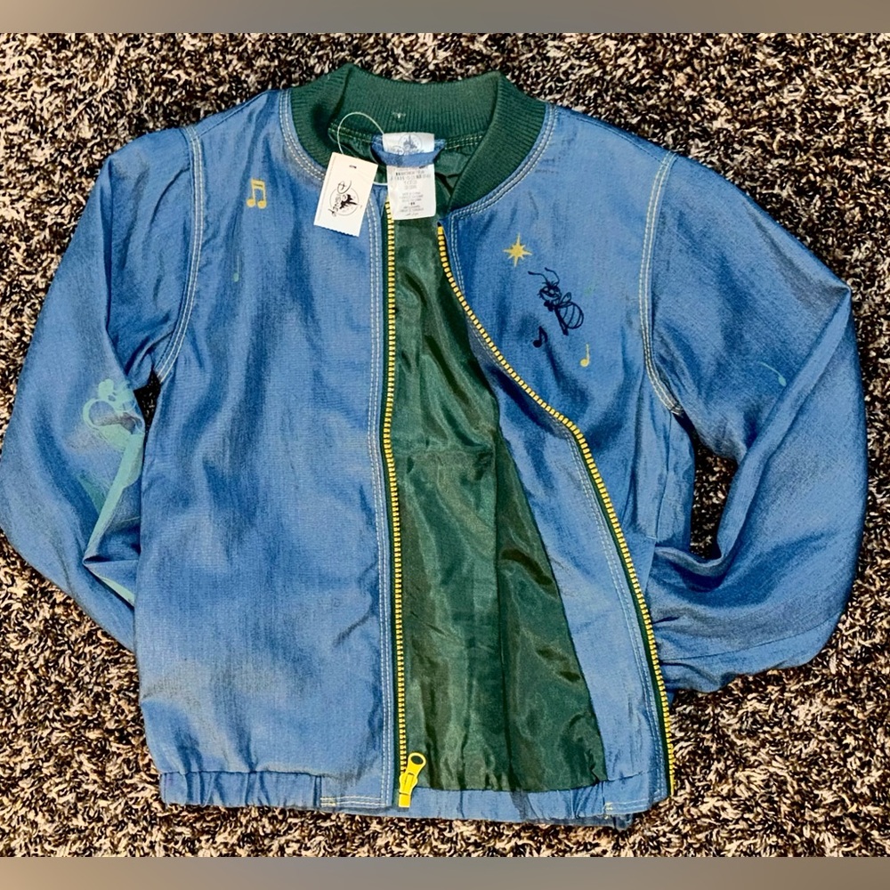 Disney Princess & the Frog Youth Jacket (Small 5-6) Retails For $50 | NWT |